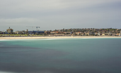 Sydney Bondi Beach with Long Exposure. ND filter in Use. Australia