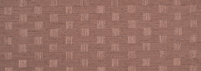Texture of  Exotic Brown Mahogany Square Wood veneer