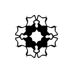 Cross icon. Simple style Christian religion holiday poster background symbol. Christian religion shop brand logo design element. Cross t-shirt printing. Vector for sticker.