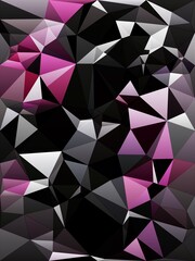Fototapeta premium Low Poly Colorful Geometrical Artwork