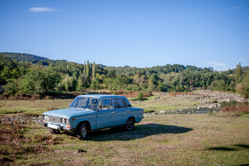 Obraz na płótnie Canvas Krajobraz w Gruzji