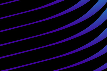 Abstract vector background in gradient colors with lines of irregular shape	