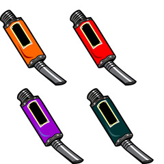 Thailook part motorcycle "Exhaust Racing vector" bundle