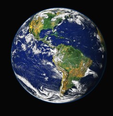 The beautiful picture of Earth planet