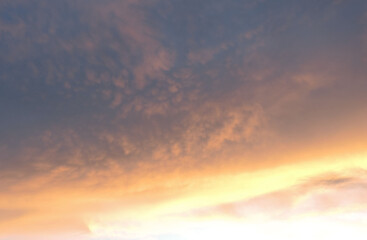 Naklejka na ściany i meble aerial photo of dawn in the morning. nature photo object