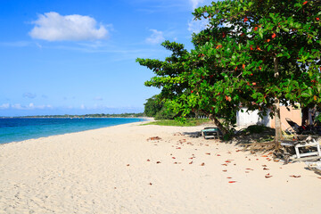 Sevn Mile Beach, Negril in Jamaica, Caribbean, Middle America