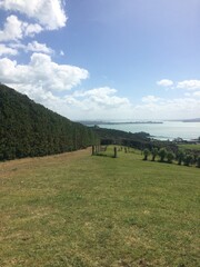 fence in the mountains