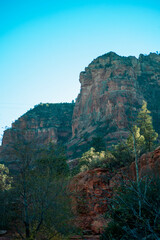 Naklejka premium rocky montain of sedona