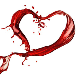 Red wine overlay transparent background PNG easy to use