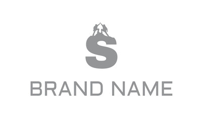 a,b,c,d,e,f,g,h,i,j,k,l,m,n,o,p,q,r,s,t,u,v,w,x,y,z, logo, hiker, trekking, vector, adventure, icon, outdoor, man, mountain, travel, silhouette, climber, typography, sport, text, active, graphic, back