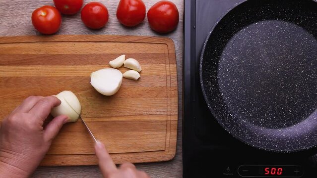 finely chopped cherry tomatoes for sauce