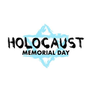 Holocaust Memorial Day vector