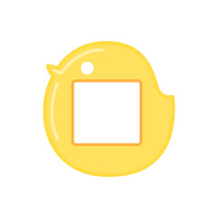 幼稚園・保育園の名札（ヒヨコ） © gomes