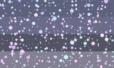 夢のお菓子のような星空