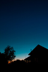 Sweden at night