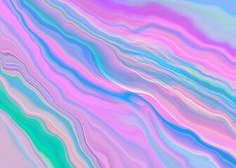 Abstract colorful background with waves. Chromatic magical wallpaper.