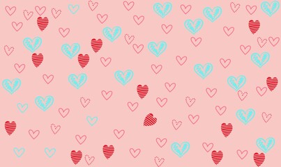 Valentine Heart Shape With White Background, Valentines Day