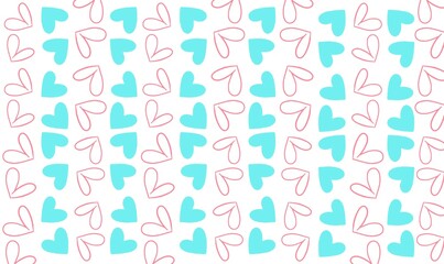 Valentine Heart Shape With White Background, Valentines Day