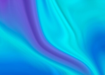 Abstract blue background with waves. Motion-blurred wallpaper.
