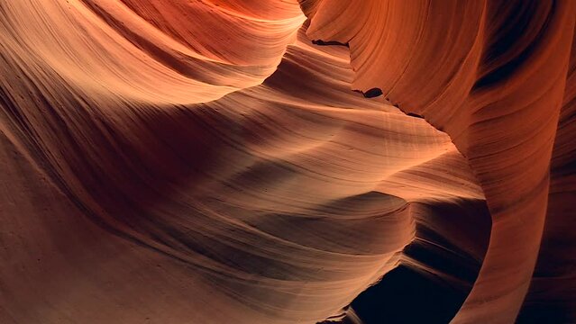 Detail of Antelope Canyon in USA. Travel Destination. Tourist Attraction.