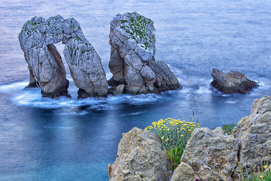Beach of the Arnia, Liencres, Cantabria, Spain