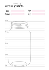 Budget Planner, Savings planner, Budget Calendar, KDP Interior, To Do Planner, Vector PDF, Blank Calendar