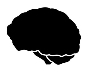 脳のシルエット