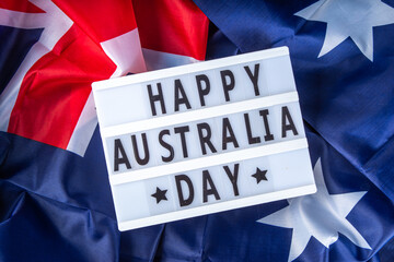 Fototapeta na wymiar Australia day background