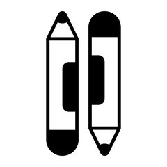 A beautiful vector design of lip color, trendy icon