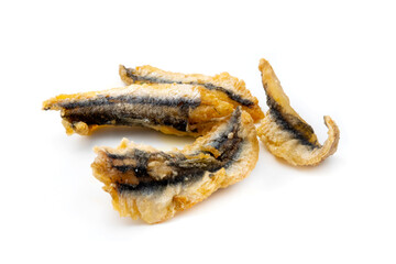 Deep fried anchovies