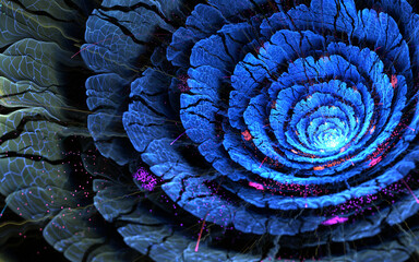 Obraz premium abstract fractal background