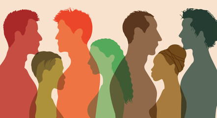 Group diversity people to the side. 