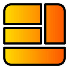 layout gradient icon