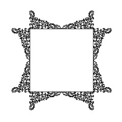 frames in vintage style with elements of ornament, art, pattern, background, texture