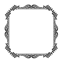 frames in vintage style with elements of ornament, art, pattern, background, texture