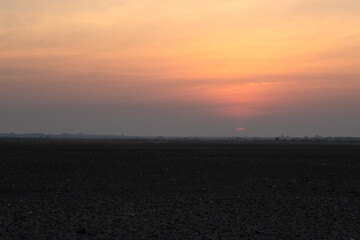 A Sunrise in Little Rann of Kutch