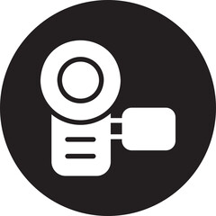 camera glyph icon