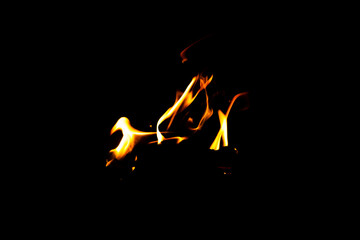 Fire flame texture. Burning material backdrop. Burn effect pattern. Blaze and torch wallpaper. Heat...