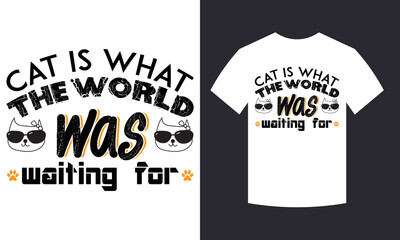 Cat T-shirt Design, Cat Lover