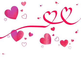 valentine hearts background
