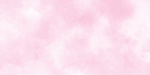 Smooth and bright abstract brush stroke acrylic watercolor background, painted colorful bright and shiny pink paper texture with watercolor stains.	