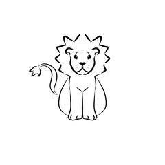 lion cartoon character