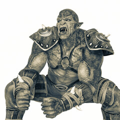 orc warrior smash