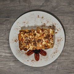 Sweet bread of capirotada to enjoy with the family during Easter week