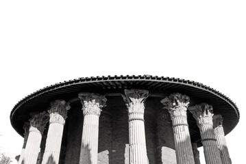 bella veduta dell'architettura storica di Roma