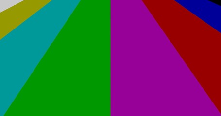 A cg backgrounds of a color bar signal pattern gradation.