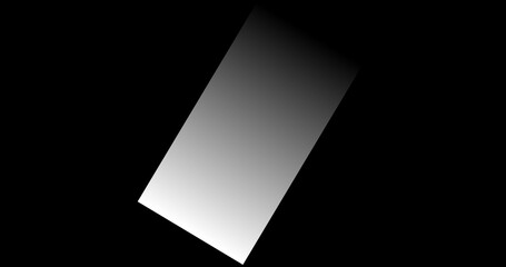 A cg background of  of a grey signal pattern gradation rectangle on black base.