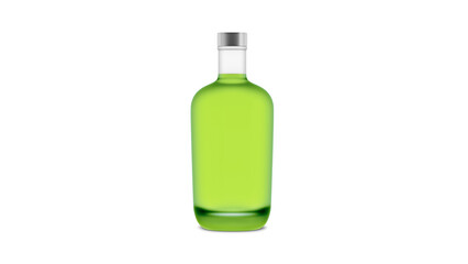 distillate bottle - vodka bottle - drinks bottle - frosted bottle