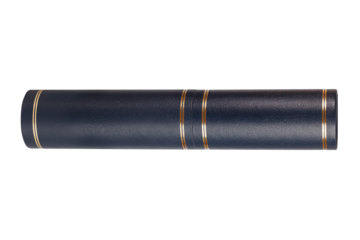 Decorative tube  for documents isolated png with transparency