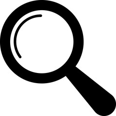 Magnifying glass icon. Zoom symbol. Research sign